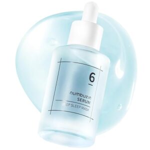 numbuzin No.6 Deep Sleep Mask Serum | Hydrating "Water Glow" Serum