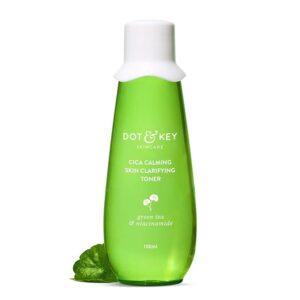 Dot & Key CicaClarifying Toner Calming Skin | For Acne, Oily & Sensitive Skin | Fades Acne Scars & Dark Spots | 150ml