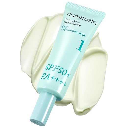 numbuzin No.1 Clear Filter Sun Essence | SPF 50+ PA++++ | No White Cast